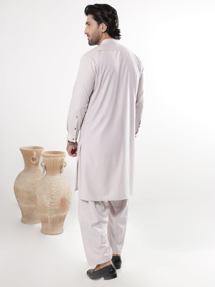 Blended Tea Pink Shalwar Kameez - Almirah