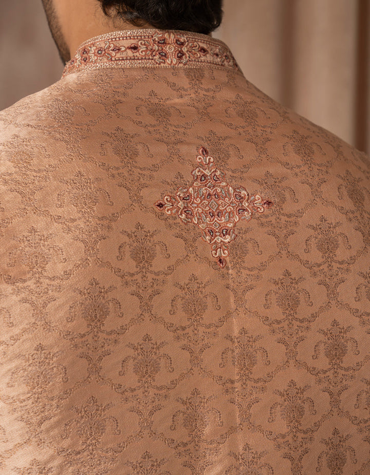 Blended Orange Special Kurta - J. Junaid Jamshed