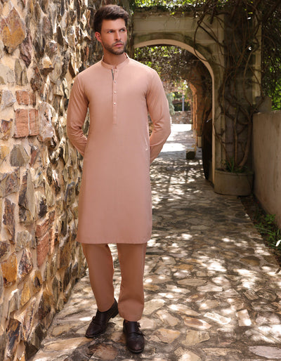 Cotton Blue Shalwar Kameez - J. Junaid Jamshed