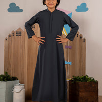 Blended Teal Blue Jubba - J. Junaid Jamshed