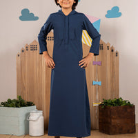 Blended Blue Jubba - J. Junaid Jamshed