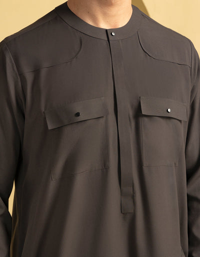 Blended Green Jubba - J. Junaid Jamshed