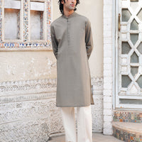 CVC Brown Kurta - J. Junaid Jamshed