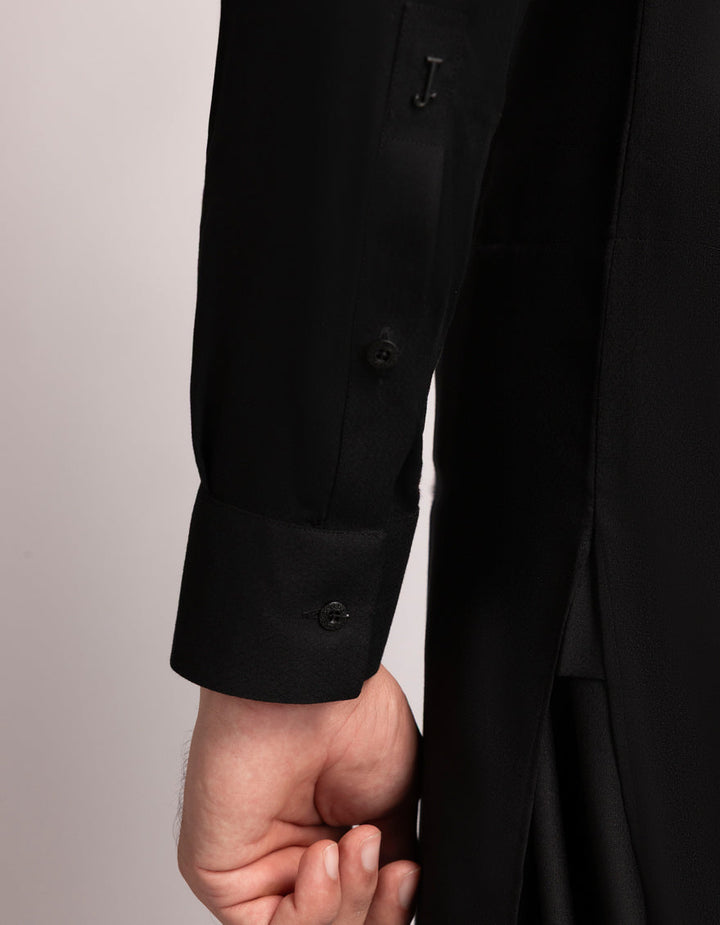 Blended Dark Green Kurta Trouser - J. Junaid Jamshed