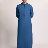 Blended Blue Jubba - J. Junaid Jamshed