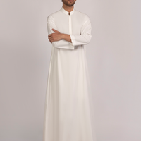 Blended Off White Jubba - J. Junaid Jamshed