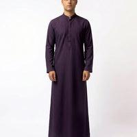 Blended Purple Jubba - J. Junaid Jamshed