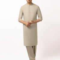Polyester Pistachio Shalwar Kameez - J. Junaid Jamshed