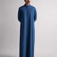 Blended Aqua Jubba - J. Junaid Jamshed