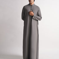 Blended Grey Jubba - J. Junaid Jamshed