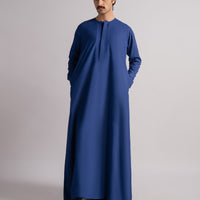Blended Blue Jubba - J. Junaid Jamshed