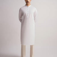 Cotton Blue Kurta - J. Junaid Jamshed