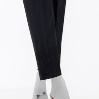 Lawn Black Trouser - J. Junaid Jamshed