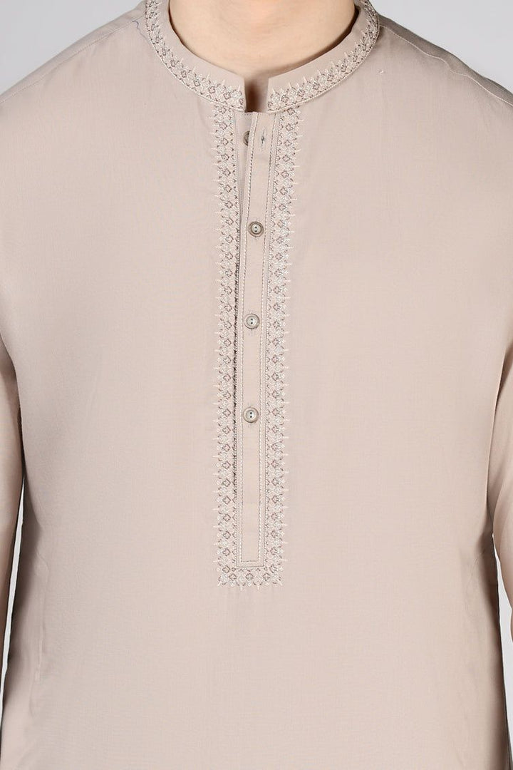 Blended Pink Shalwar Kameez - J. Junaid Jamshed