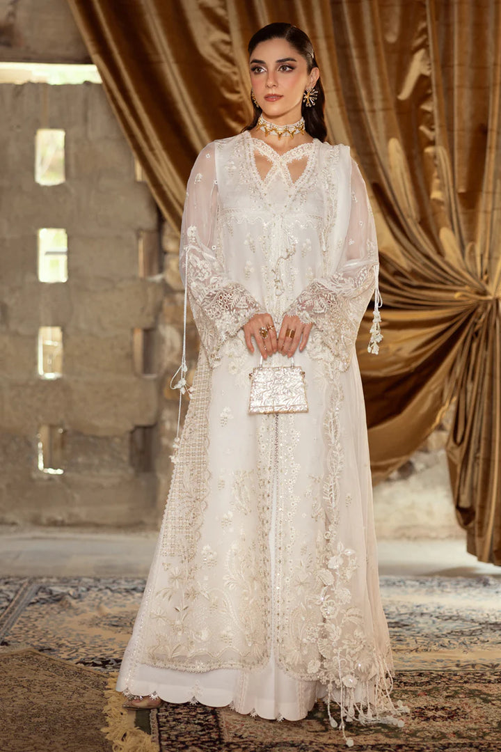 Roise - Qalamkar Luxe Silk Stitched