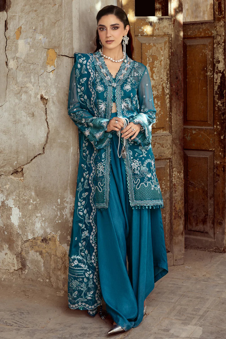 Nessa - Qalamkar Chiffons Stitched