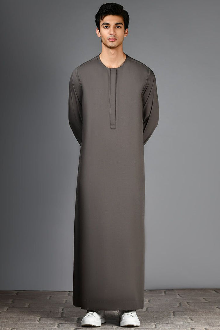 Blended Grey Jubba - J. Junaid Jamshed