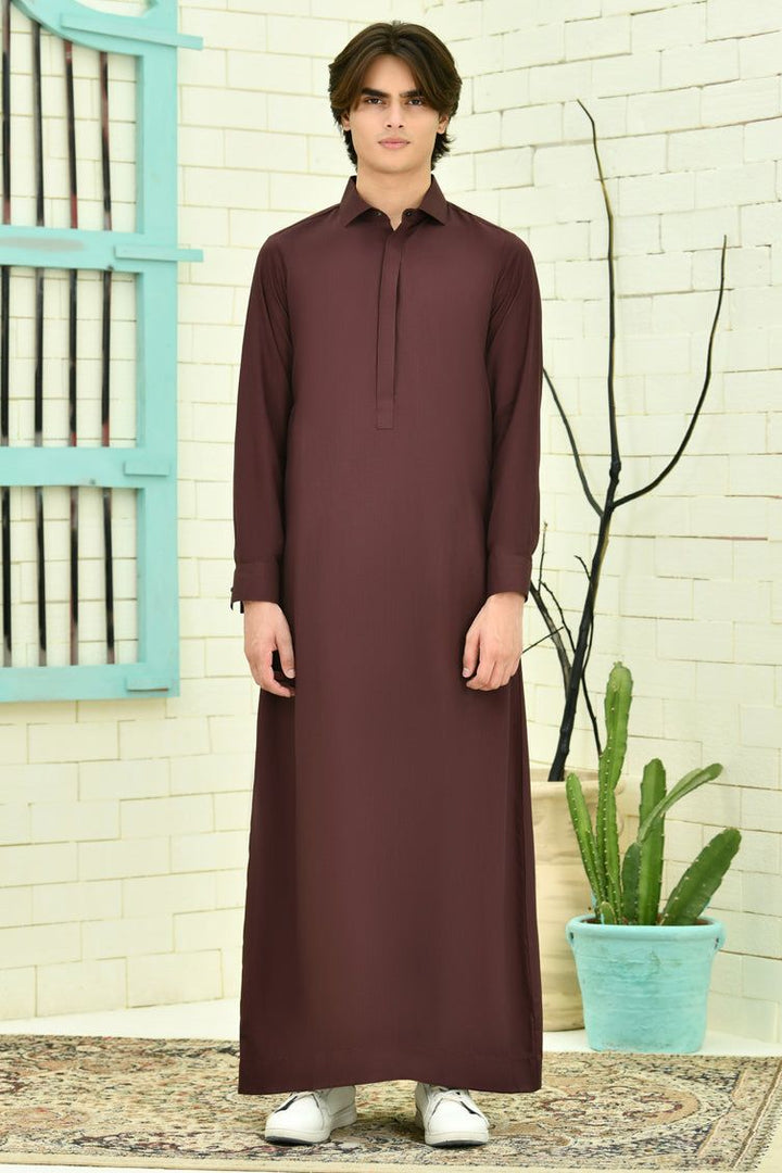 Blended Purple Jubba - J. Junaid Jamshed