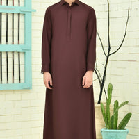 Blended Purple Jubba - J. Junaid Jamshed