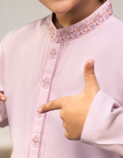 Blended Pink Kurta Trouser - J. Junaid Jamshed