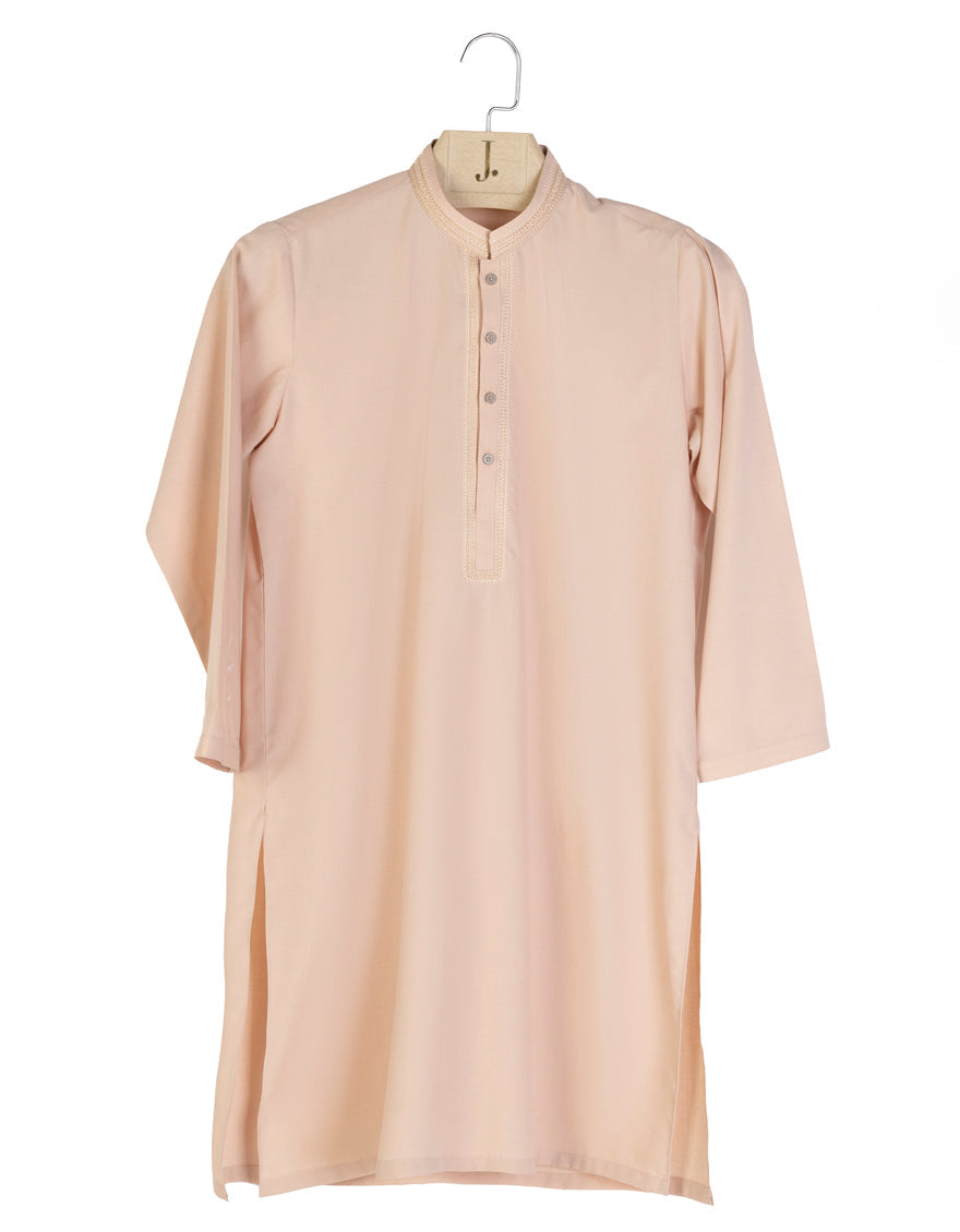 Blended Orange Shalwar Kameez - J. Junaid Jamshed