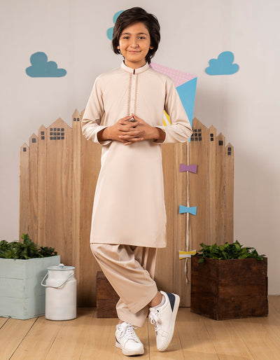 Blended White Kurta Trouser - J. Junaid Jamshed