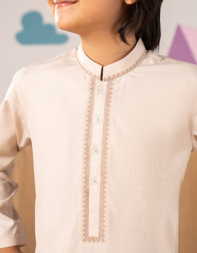 Blended White Kurta Trouser - J. Junaid Jamshed