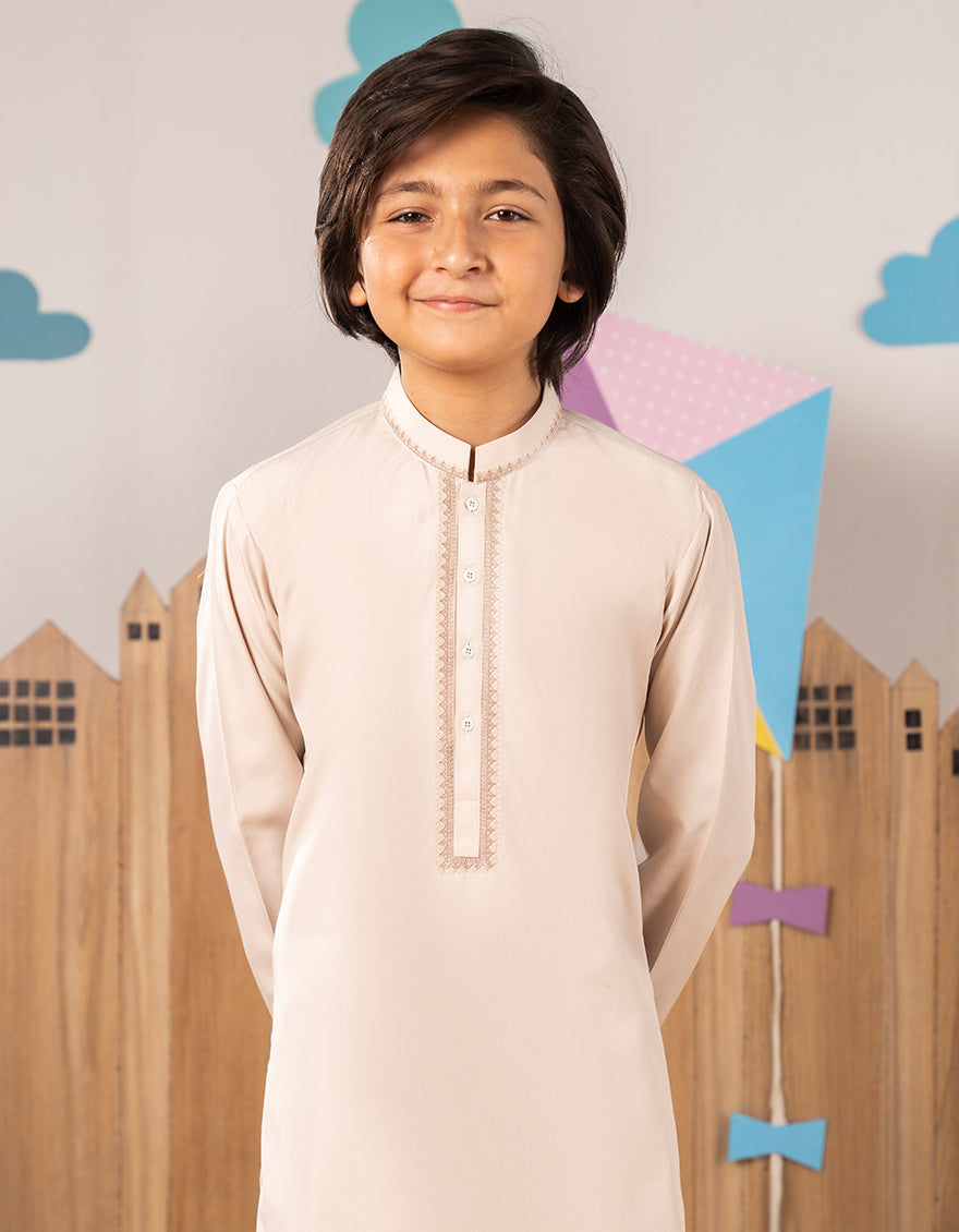 Blended White Kurta Trouser - J. Junaid Jamshed