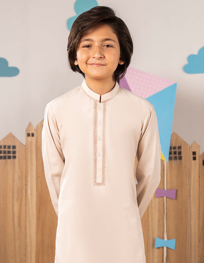 Blended White Kurta Trouser - J. Junaid Jamshed