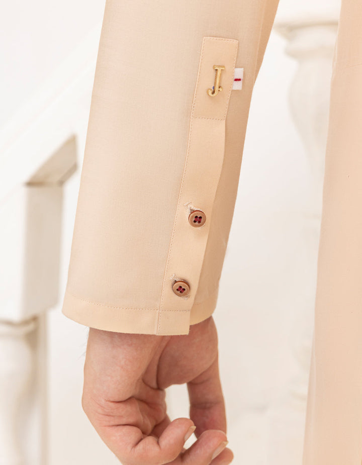 Blended Peach Shalwar Kameez - J. Junaid Jamshed