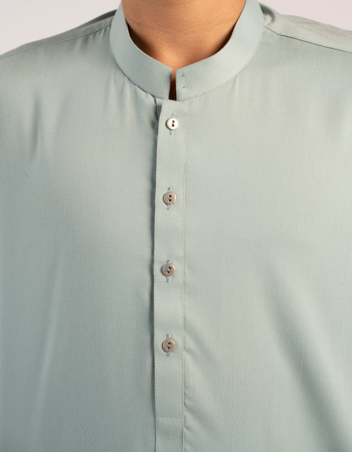 Blended Light Green Shalwar Kameez- J. Junaid Jamshed
