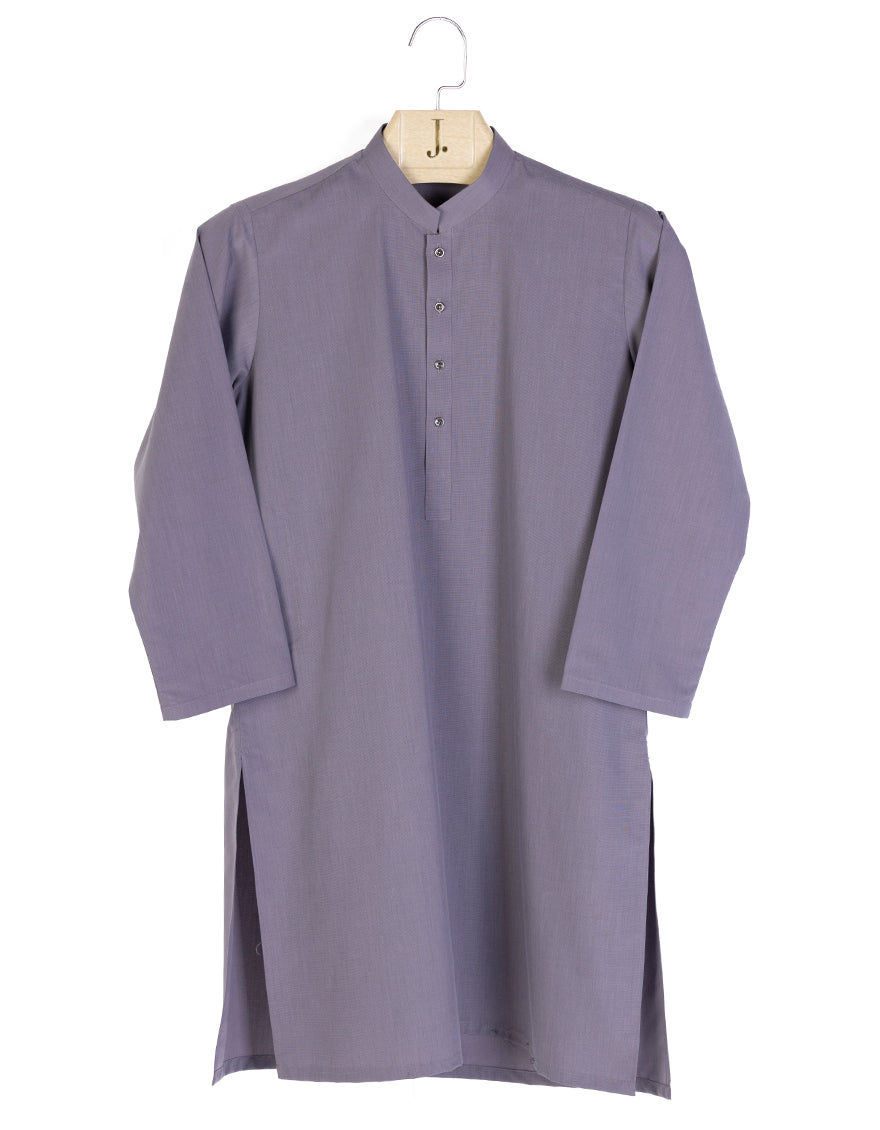 Blended Purple Shalwar Kameez - J. Junaid Jamshed