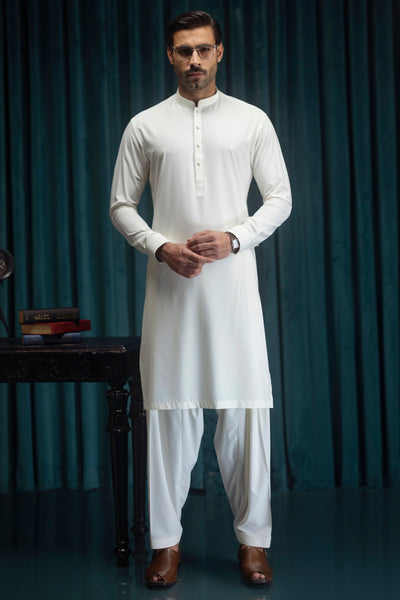 Blended White Shalwar Kameez - Cast & Crew