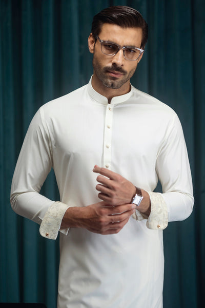 Blended White Shalwar Kameez - Cast & Crew