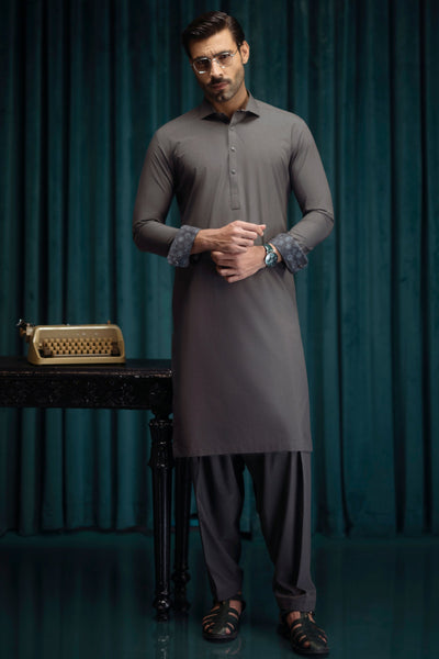 Blended Grey Shalwar Kameez - Cast & Crew