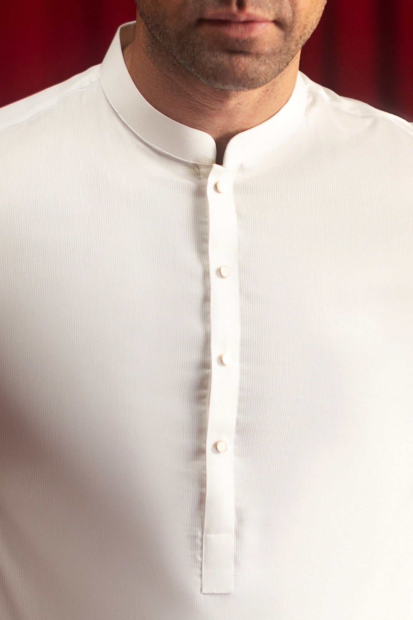 Blended White Kurta Trouser- Cast & Crew