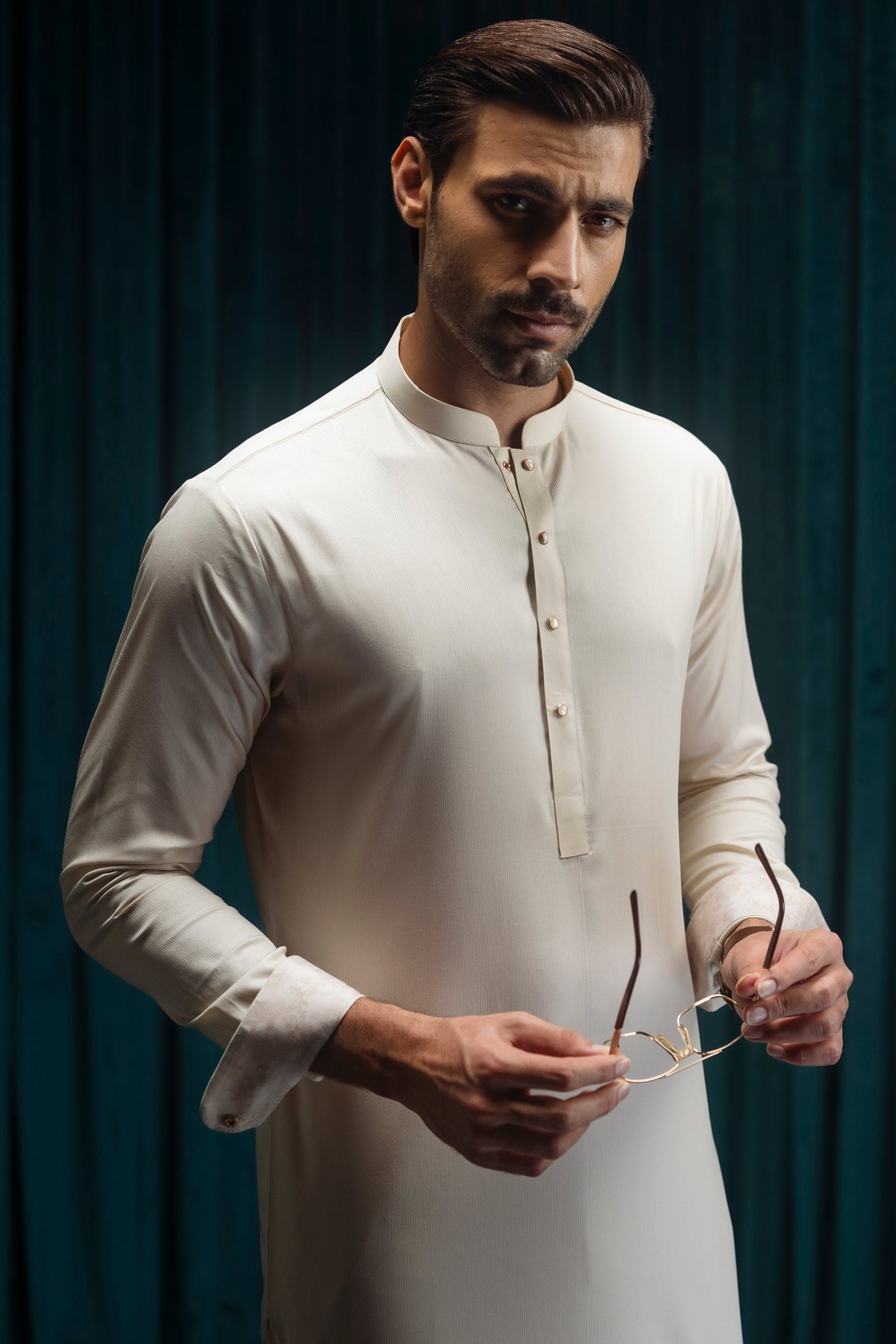 Blended Brown Kurta Trouser - Cast & Crew