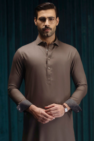 Blended Brown Shalwar Kameez - Cast & Crew