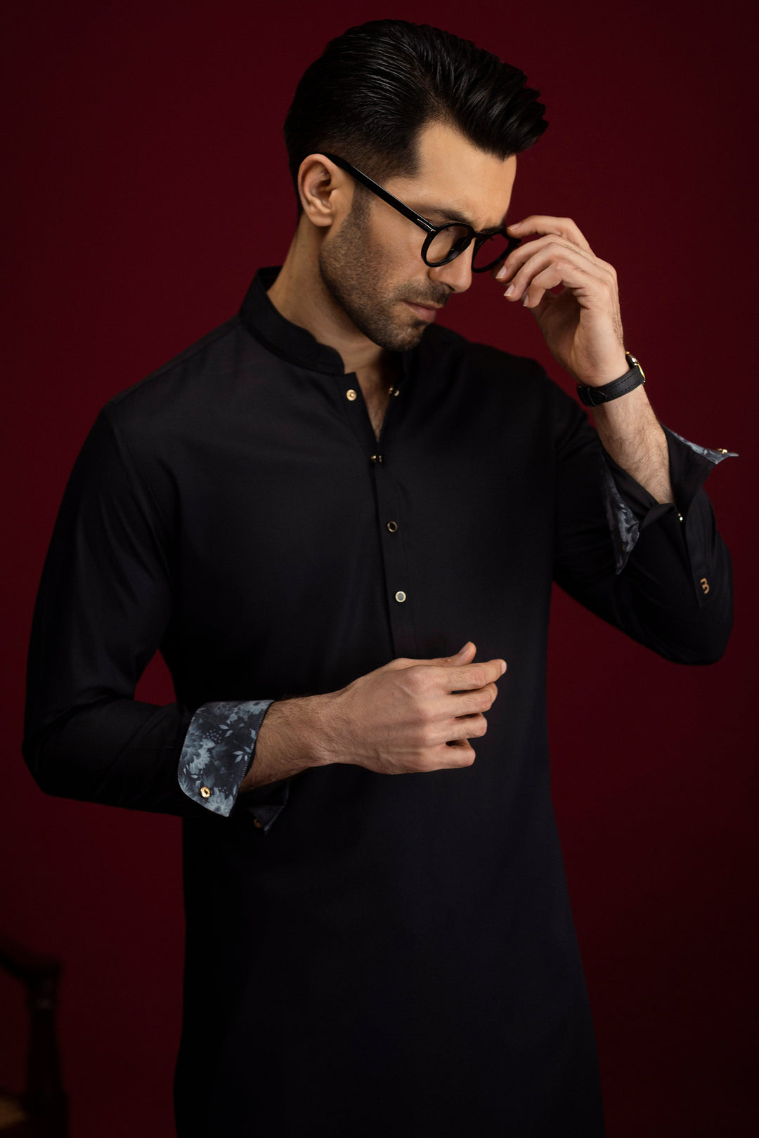 Blended Black Shalwar Kameez - Cast & Crew