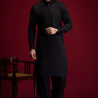 Blended Black Shalwar Kameez - Cast & Crew