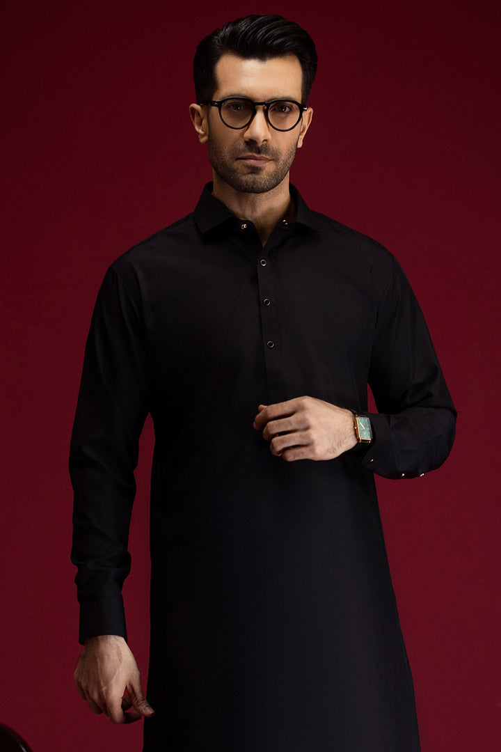Blended Black Shalwar Kameez - Cast & Crew