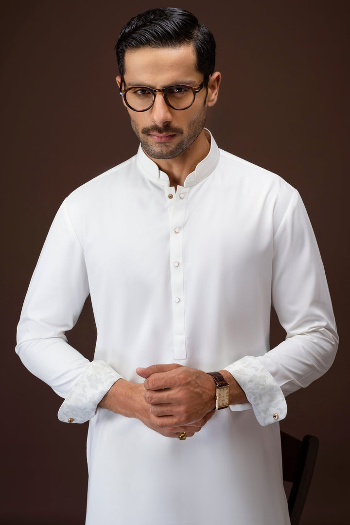 Blended White Shalwar Kameez - Cast & Crew
