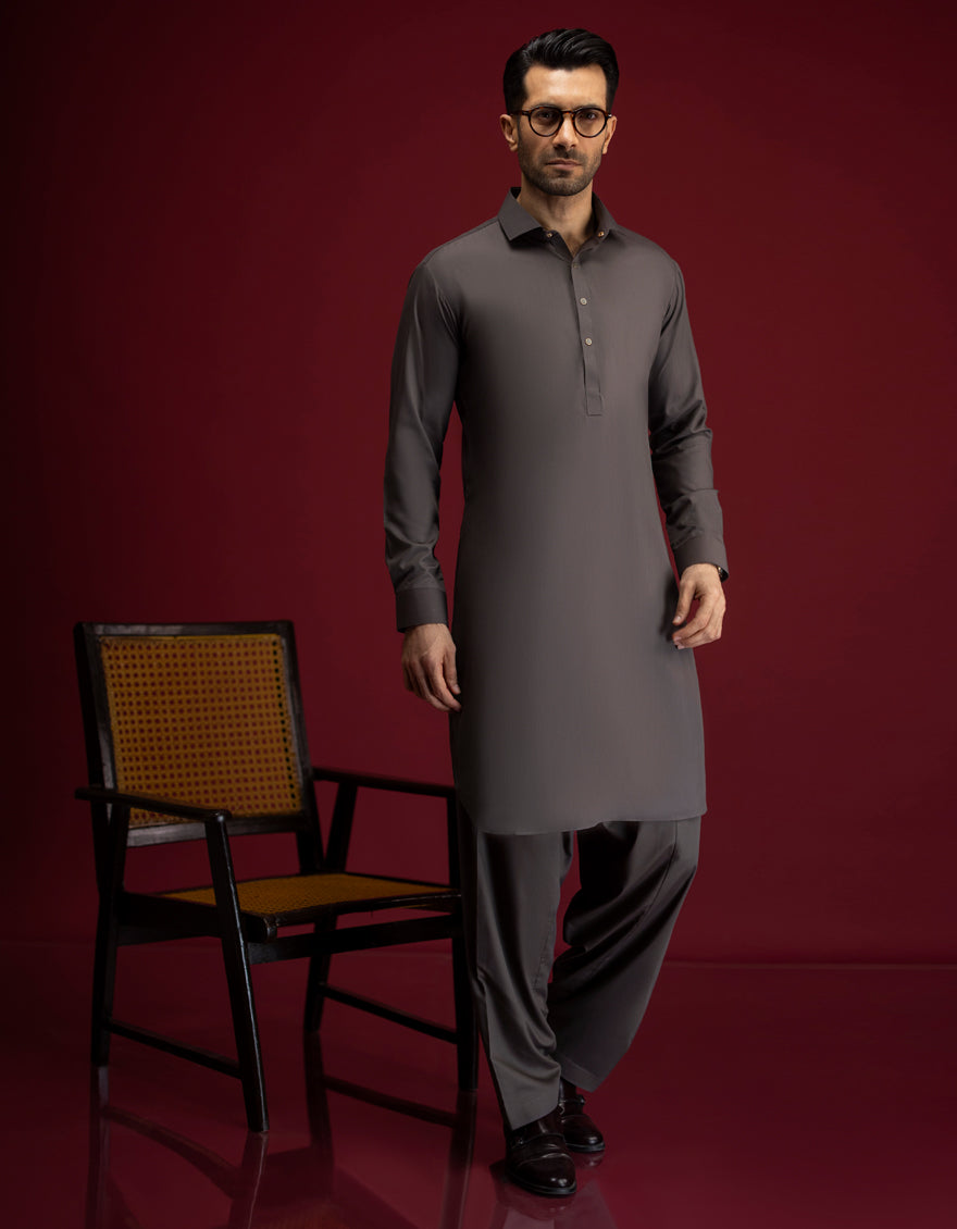 Blended Brown Shalwar Kameez - Cast & Crew