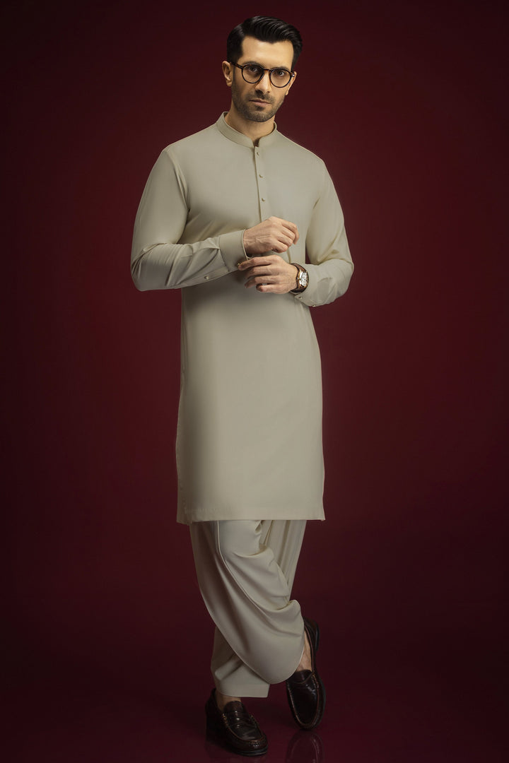Blended Brown Shalwar Kameez - Cast & Crew