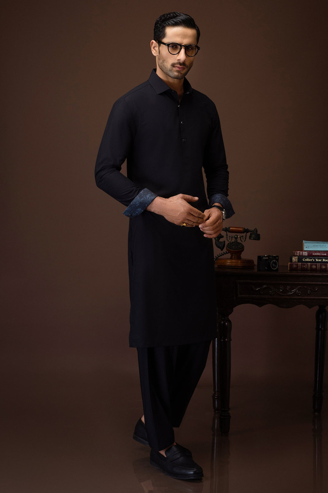 Blended Black Shalwar Kameez - Cast & Crew