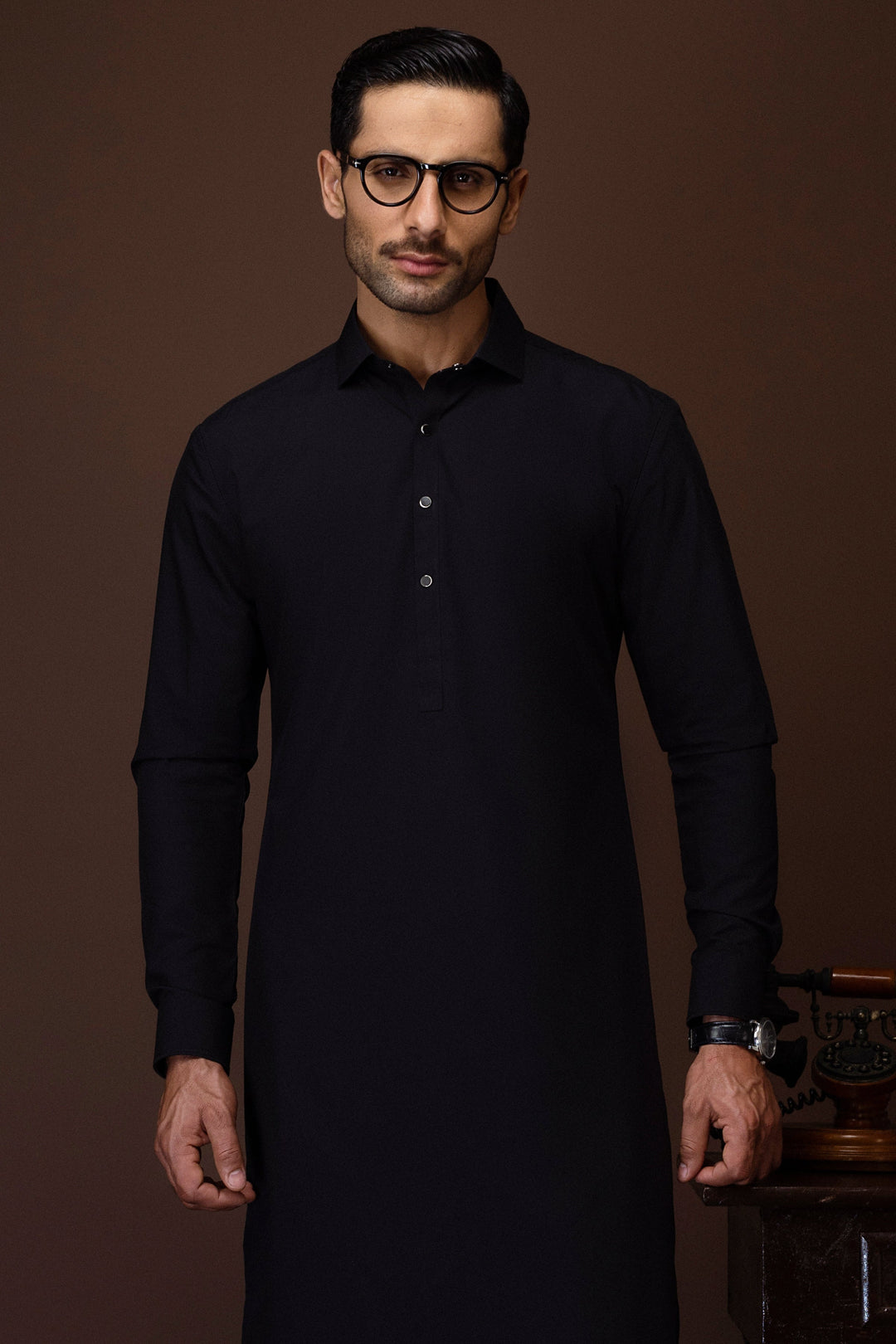 Blended Black Shalwar Kameez - Cast & Crew
