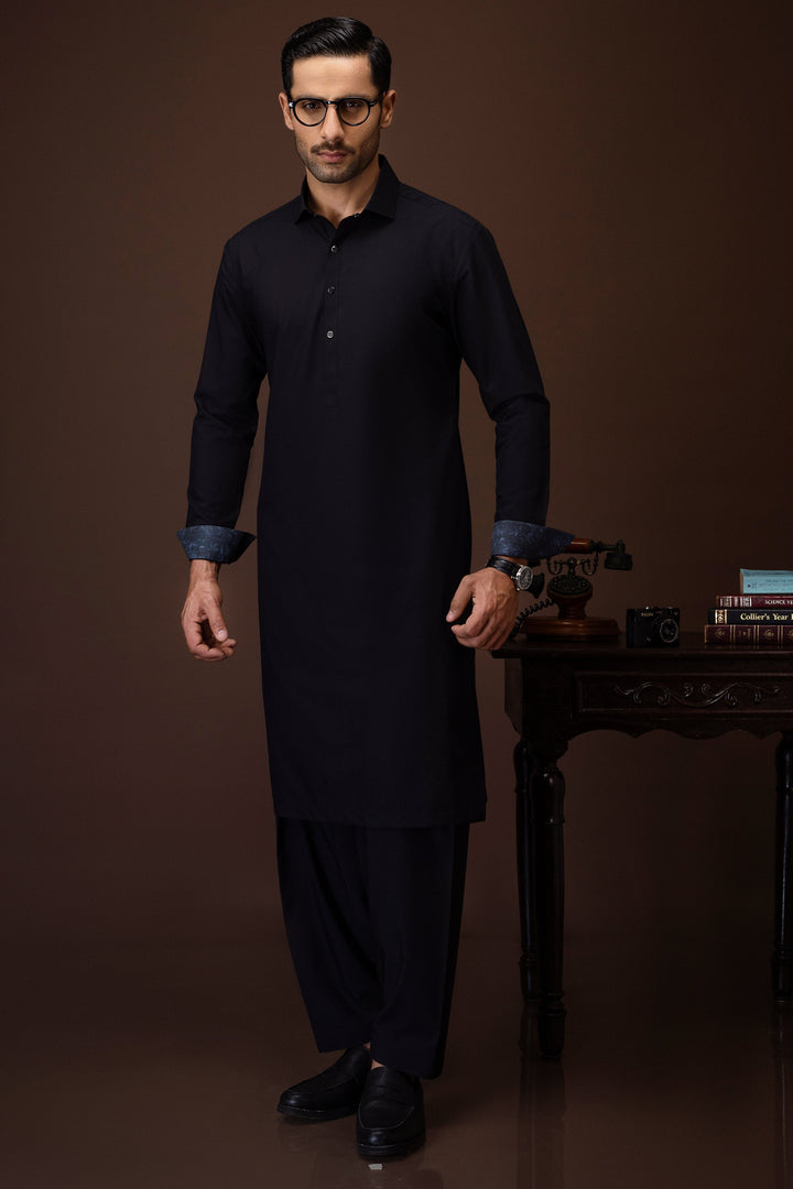 Blended Black Shalwar Kameez - Cast & Crew