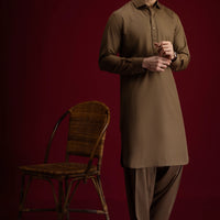 Blended Hazel Nut Shalwar Kameez - Cast & Crew