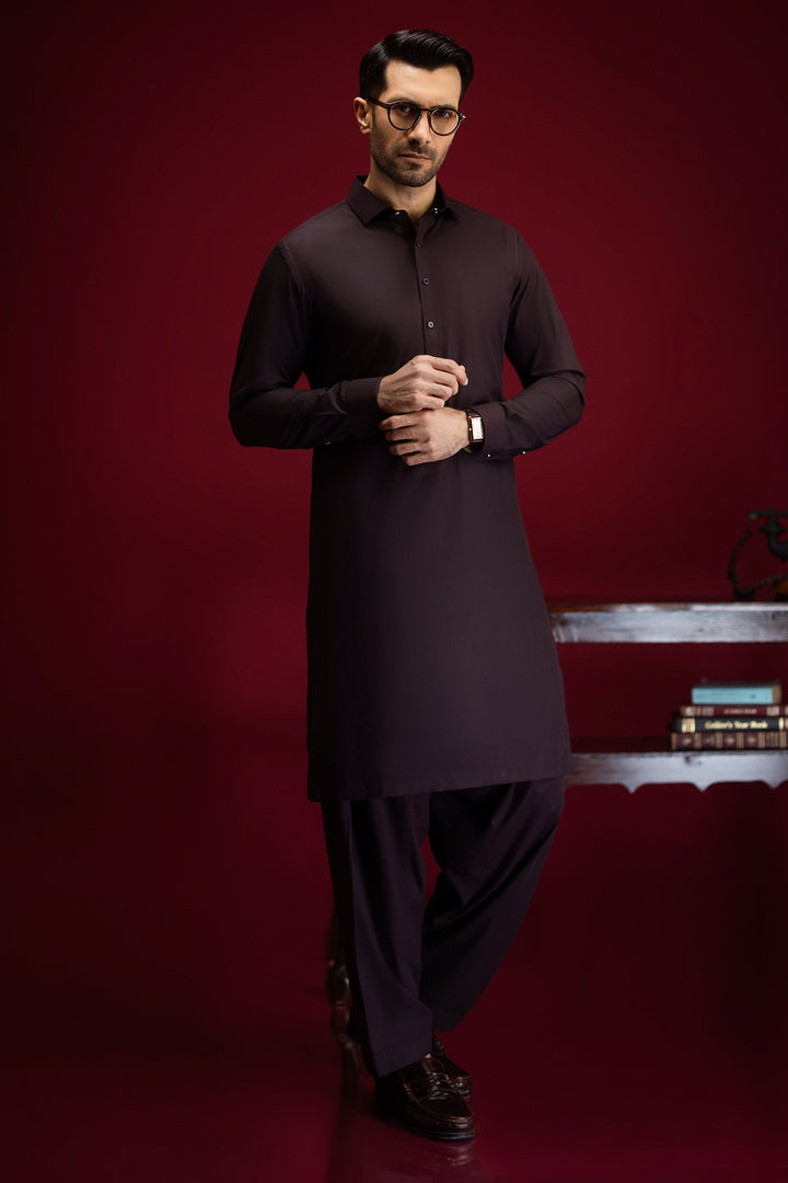 Blended Hazel Nut Shalwar Kameez - Cast & Crew