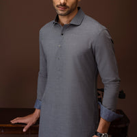 Blended Grey Shalwar Kameez - Cast & Crew